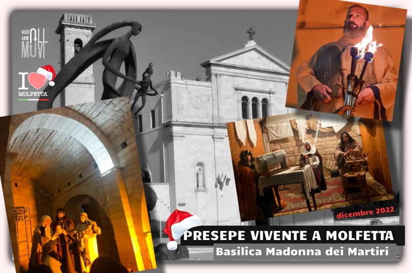 Oltre 1000 visitatori, nel primo giorno, al Presepe Vivente a Molfetta