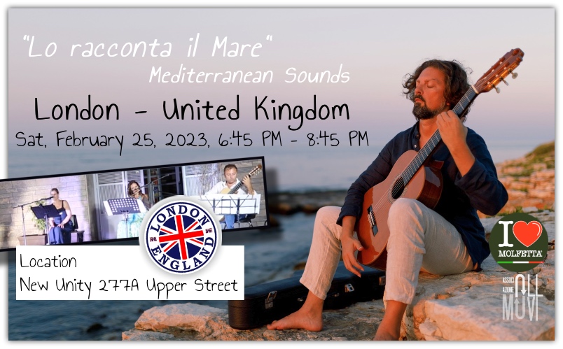 Mediterranean Sounds to London by Sabino de Bari