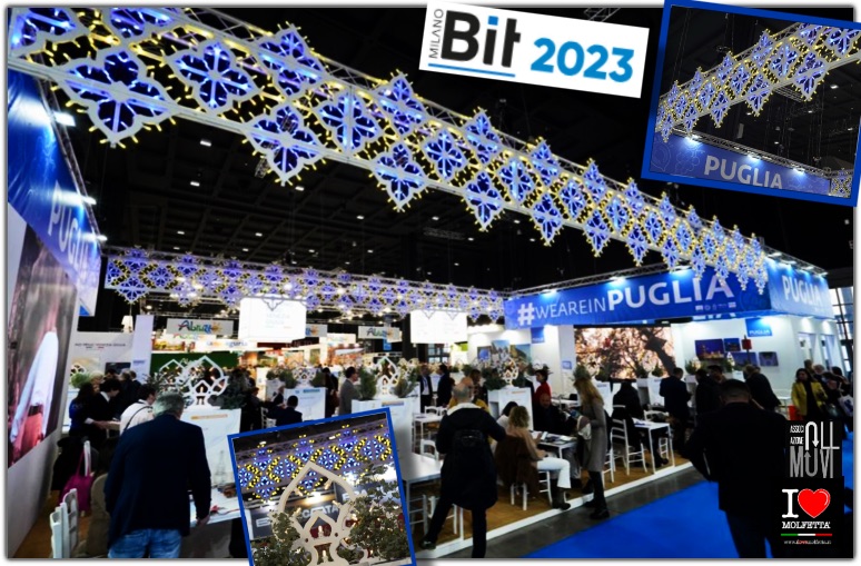 La Regione Puglia illumina la BIT di Milano 2023