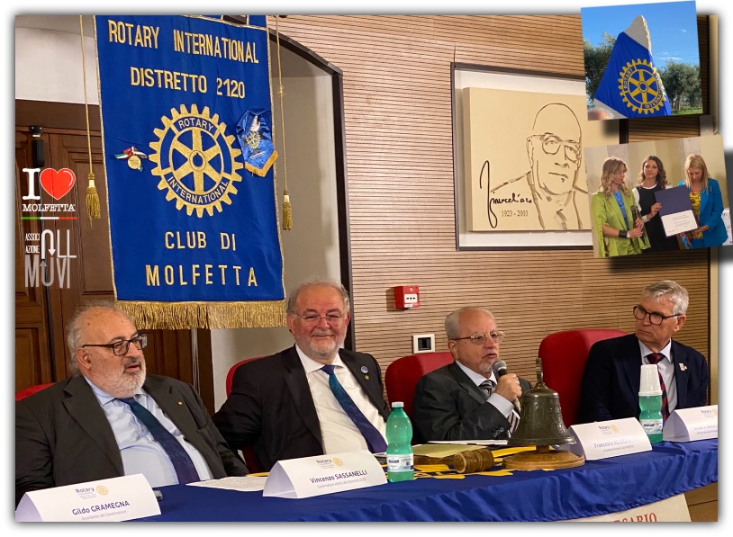 Il Rotary di Molfetta celebra i suoi primi 50 anni