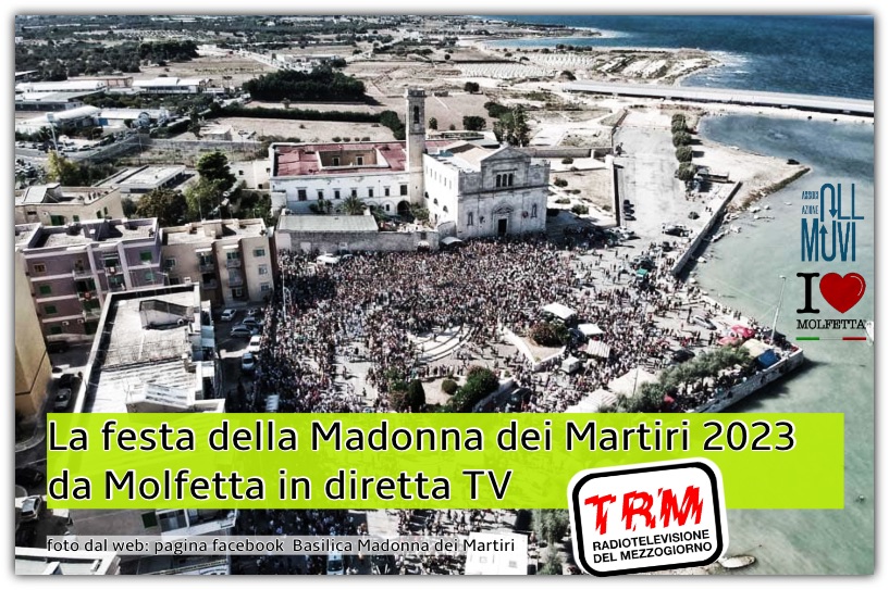 Festa della Madonna dei Martiri 2023: tutta la festa in diretta su TRM Network