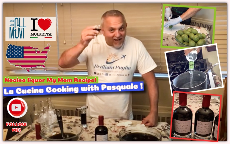 Nocino liquor My Mom Recipe by Pasquale Caputo from USA