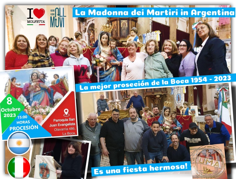 In Argentina, a La Boca: si prepara la Festa della Madonna dei Martiri