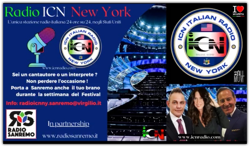 Radio ICN New York: see you at Sanremo 2024