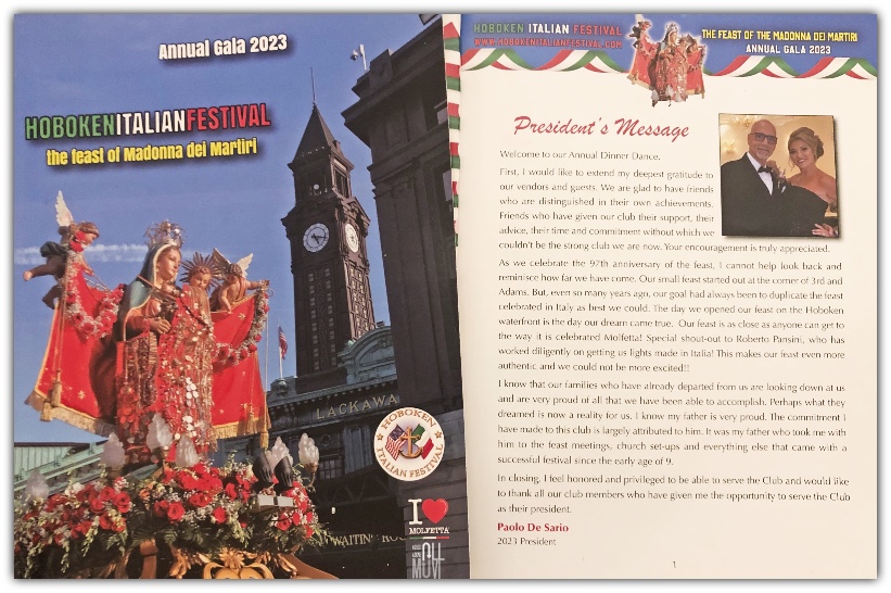 Welcome to Hoboken Italian Festival: 97th Anniversary of the feast