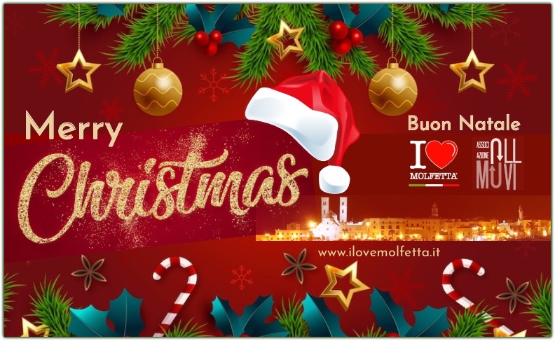 Da Molfetta nel Mondo: Buon Natale, Merry Christmas, Auguri