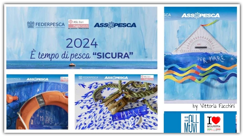 Il nuovo calendario illustrato di Vittoria Facchini sulla sicurezza della pesca