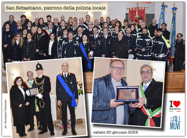 A Molfetta celebrazioni per San Sebastiano: patrono della polizia locale