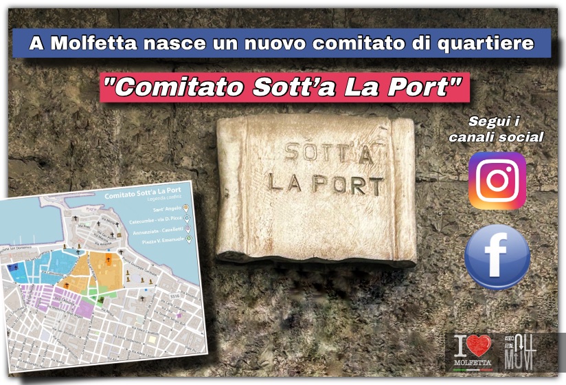 A Molfetta nasce un nuovo comitato di quartiere: SOTT  A LA PORT