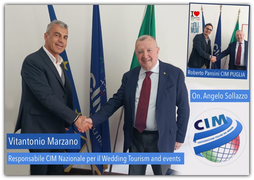 Responsabile CIM Nazionale per il Wedding Tourism and events: un pugliese