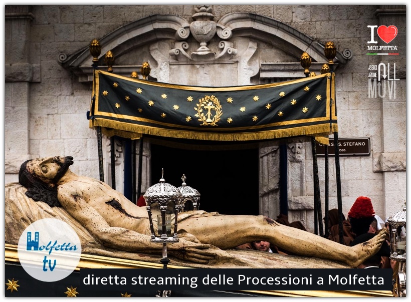 MolfettaTV: in diretta le Processioni della Settimana Santa