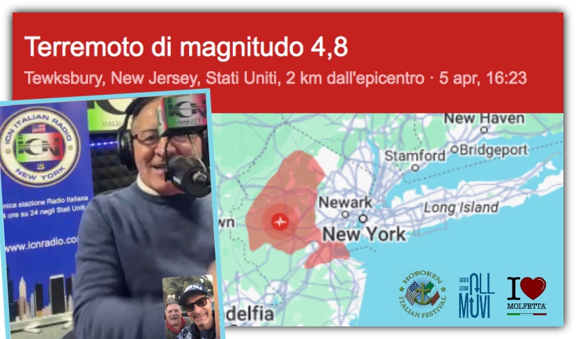 Terremoto in New Jersey: nessun danno ma grande spavento