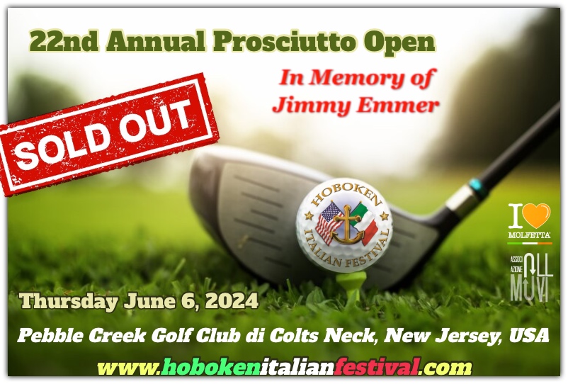 Hoboken Italian Festival: Prosciutto Open 2024 Golf Outing