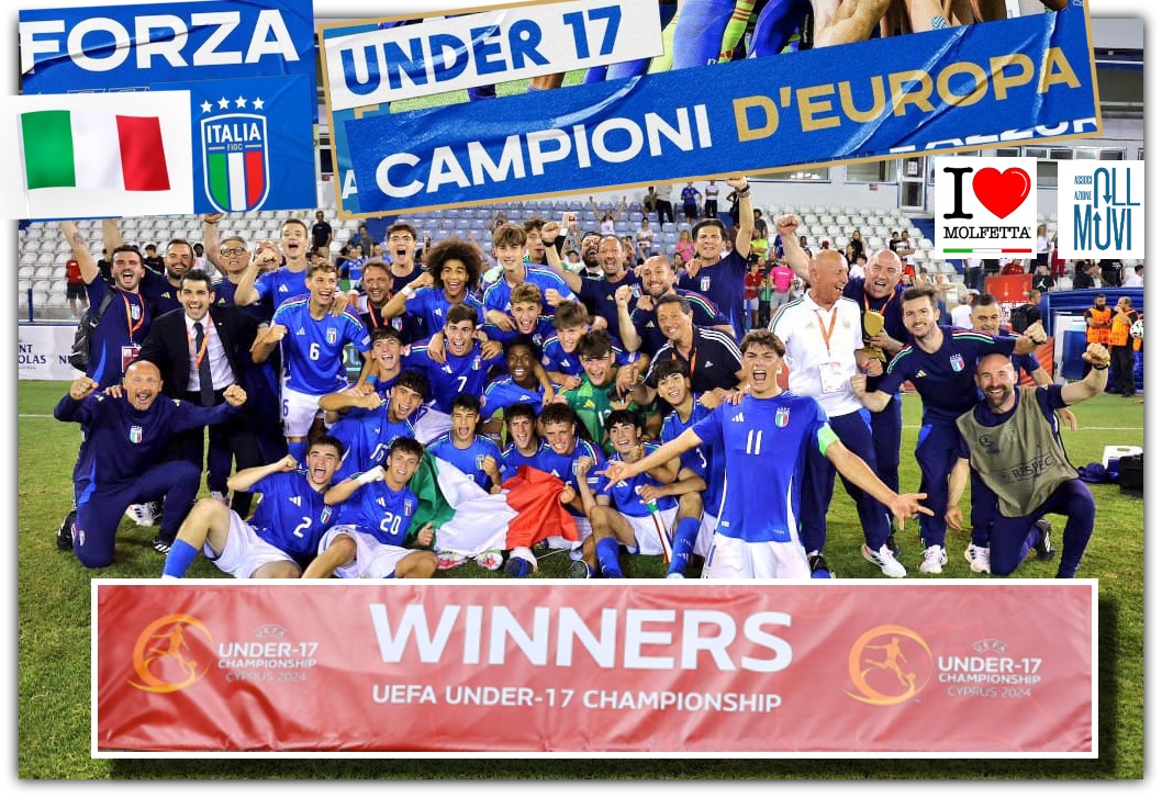 Italia Under 17 e' campione d ' Europa 2024