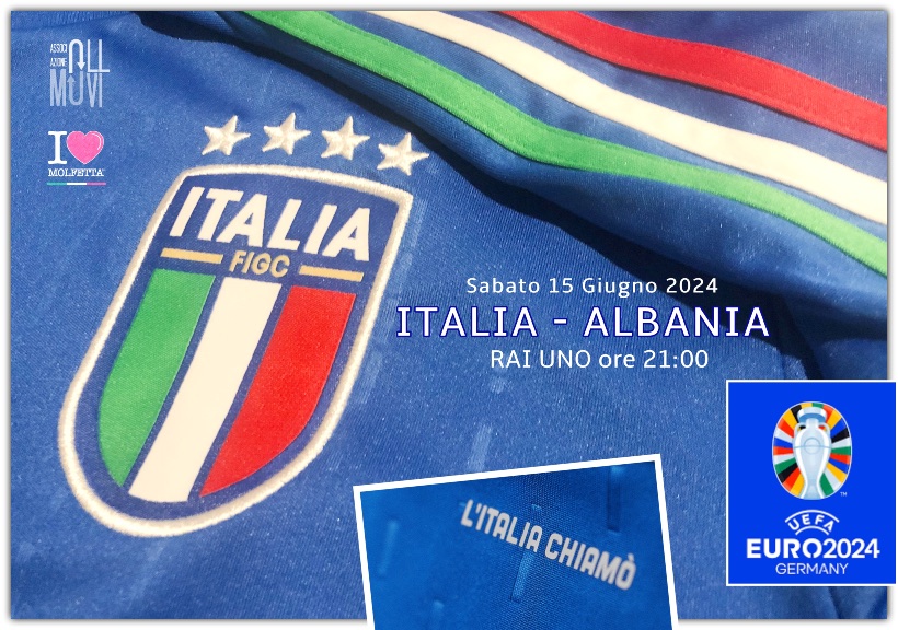 Stasera la prima partita: Italia - Albania Europei 2024 