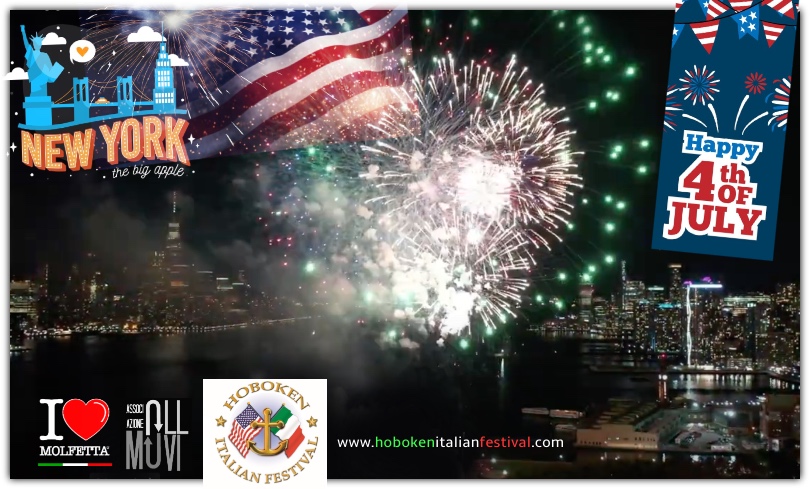 4th July Independence Day in USA: in Hoboken Great Day