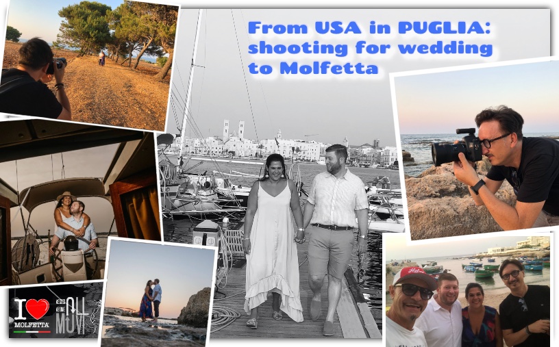 From USA in PUGLIA: shooting for wedding to Molfetta