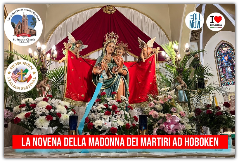 La novena della Madonna dei Martiri ad Hoboken, NJ USA