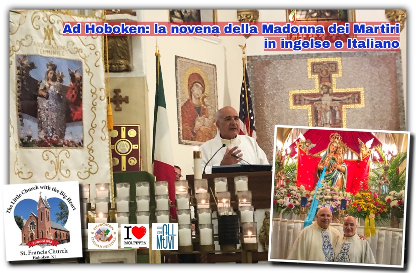 Ad Hoboken la novena della Madonna dei Martiri: in inglese e in italiano 