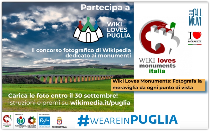 Tappa pugliese: Wiki Loves Monuments, il concorso fotografico 