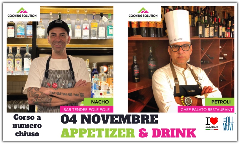 A Molfetta Cooking Solution: Appetizer and Drink 