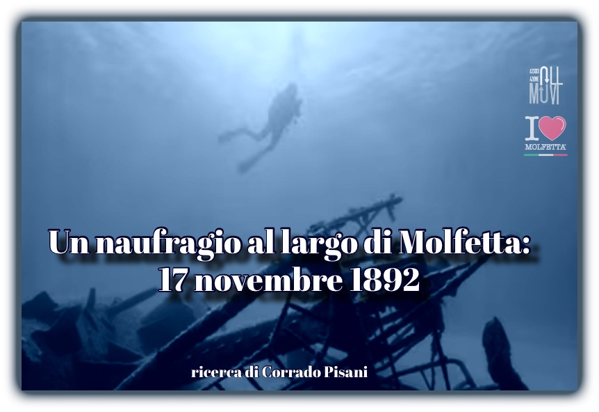 Un naufragio al largo di Molfetta: 17 novembre 1892