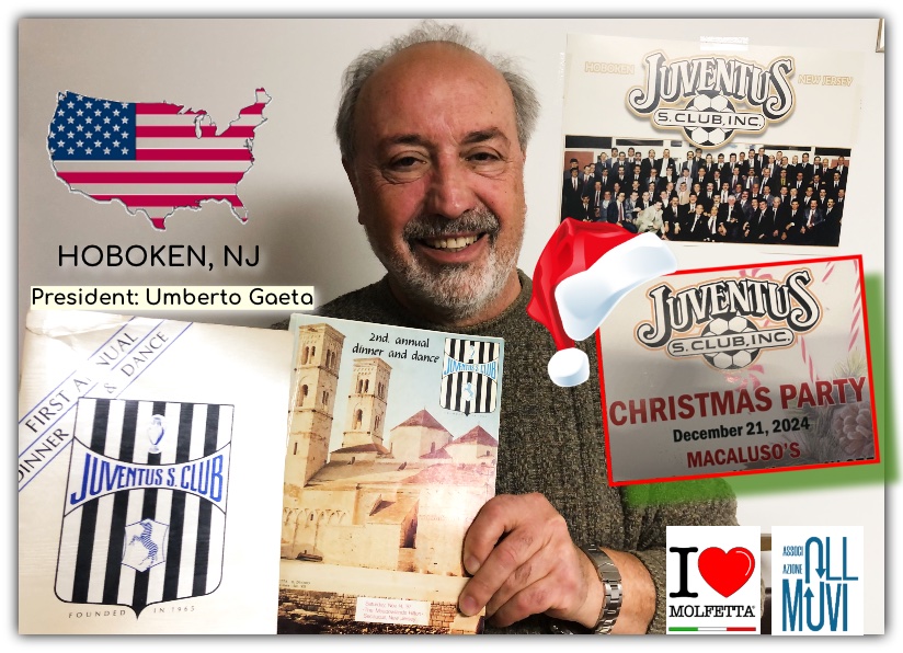 La Juventus Club ad Hoboken parla molfettese