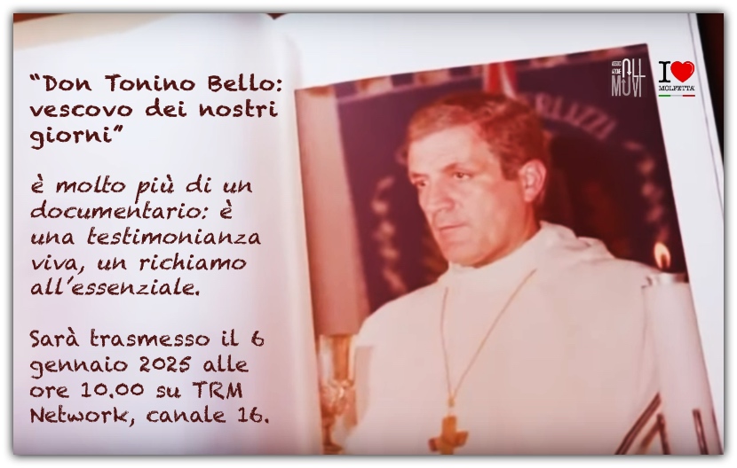 Il documentario su Don Tonino Bello: Vescovo dei nostri giorni