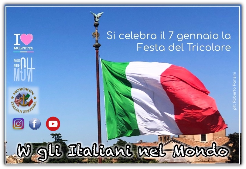 Si celebra il tricolore italiano: 7 gennaio