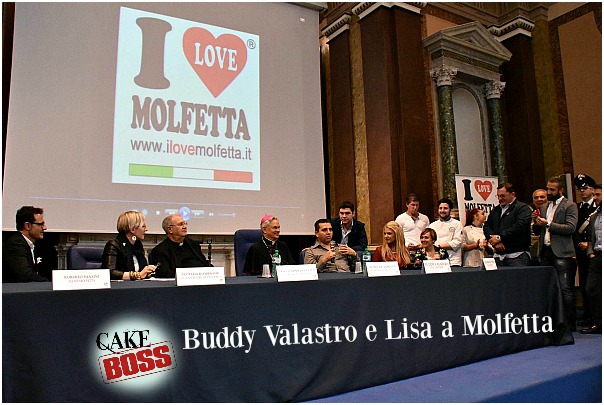 The Cake Boss, Buddy Valastro e Lisa a Molfetta