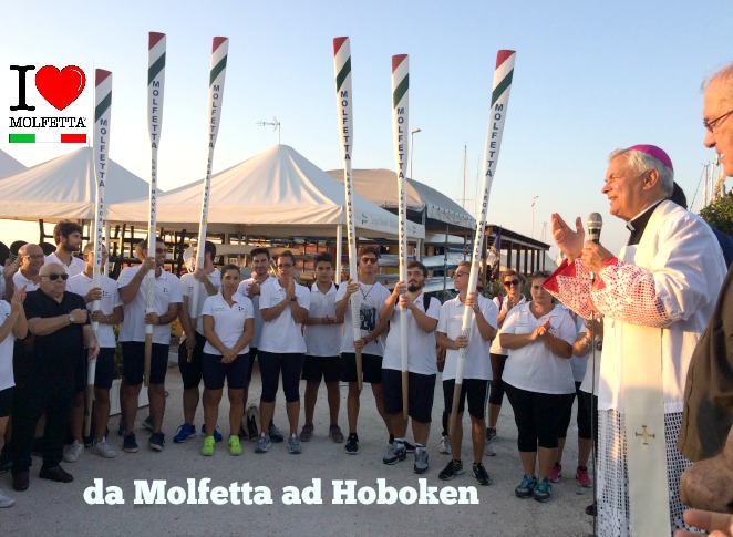 TG Regione Puglia news: i remi di Molfetta donati ad Hoboken