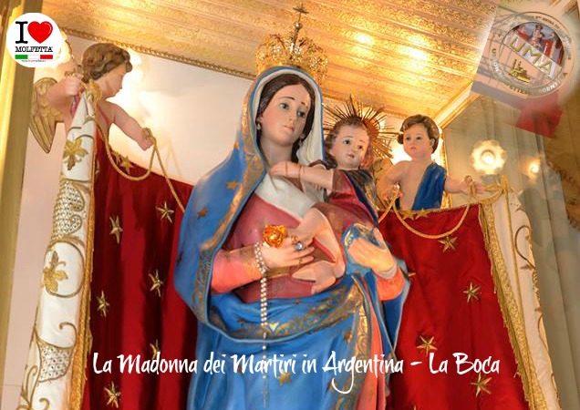 La Madonna dei Martiri in Argentina 2017