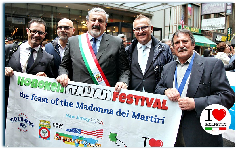 Molfetta al Columbus Day Parade NYC 2018