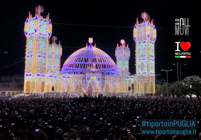 #tiportoinpuglia Scorrano: le luminarie pugliesi