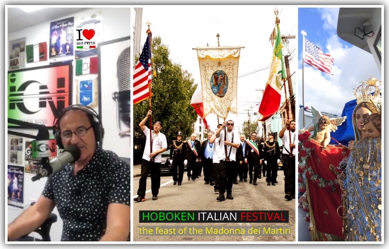 ICN RADIO NYC racconta la festa della Madonna dei Martiri in Hoboken NJ