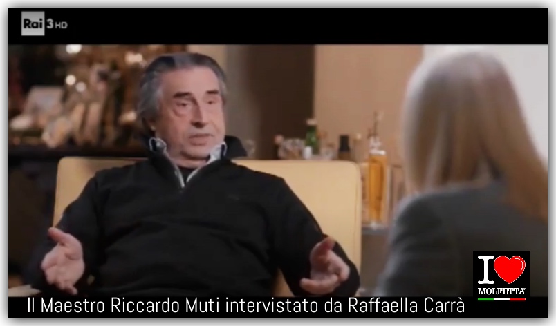 Il Maestro Riccardo Muti intervistato da Raffaella Carra'