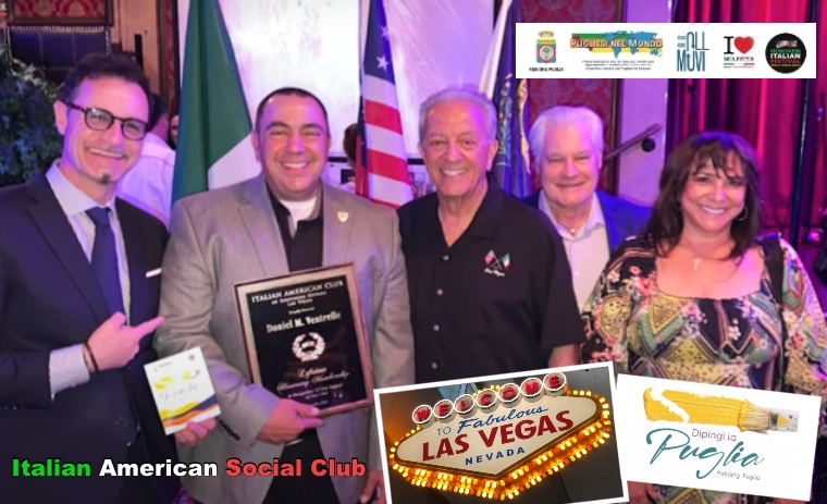 Dipingi la Puglia Italian American social Club Las Vegas: Painting Puglia