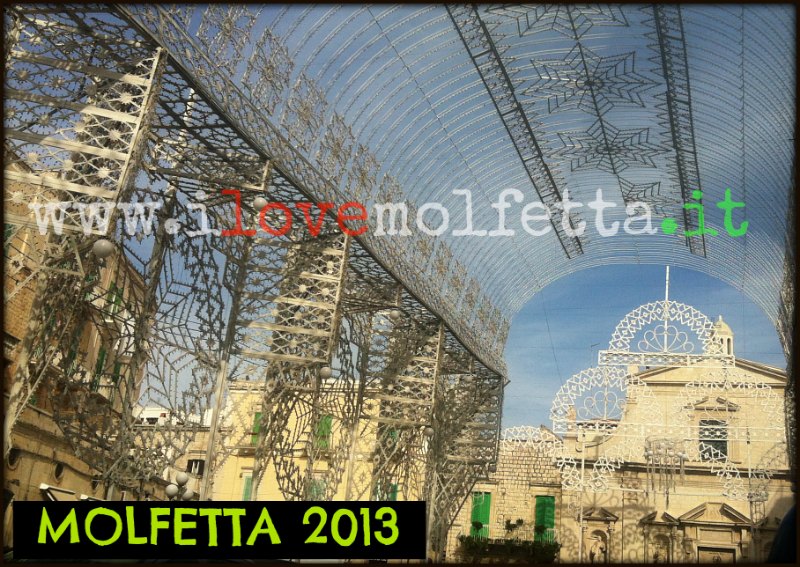 Molfetta: le luminarie 2013