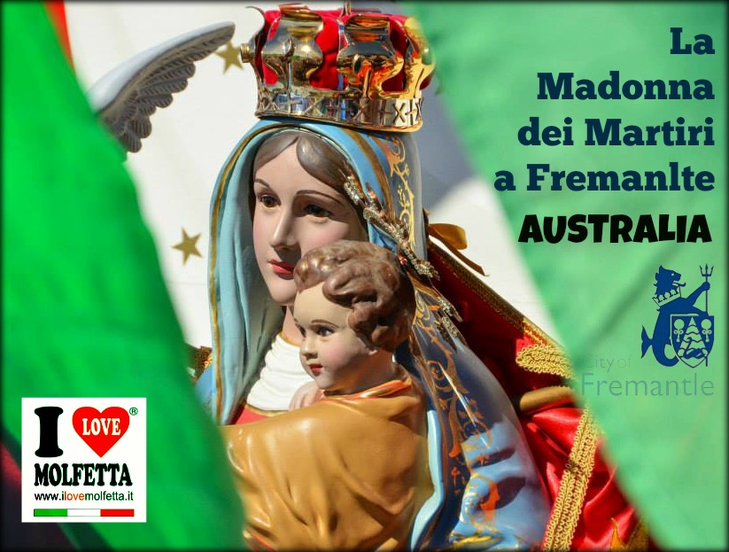 La Madonna dei Martiri a Fremantle in Australia